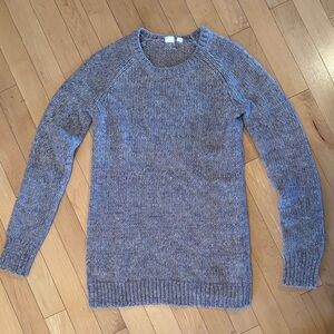 GAP Mauve Chunky Knit Sweater